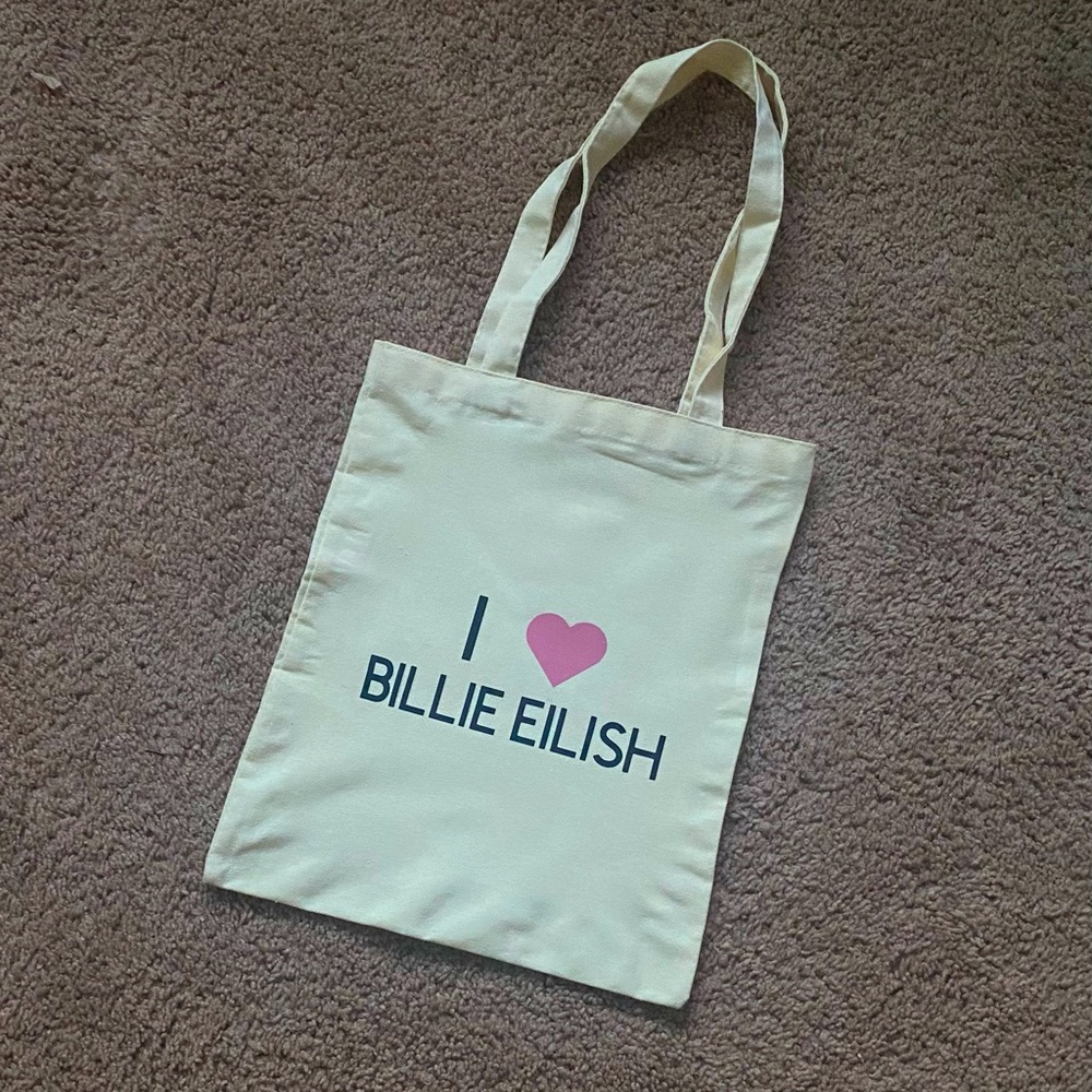 Custom Billie Eilish Tote Bag Merch